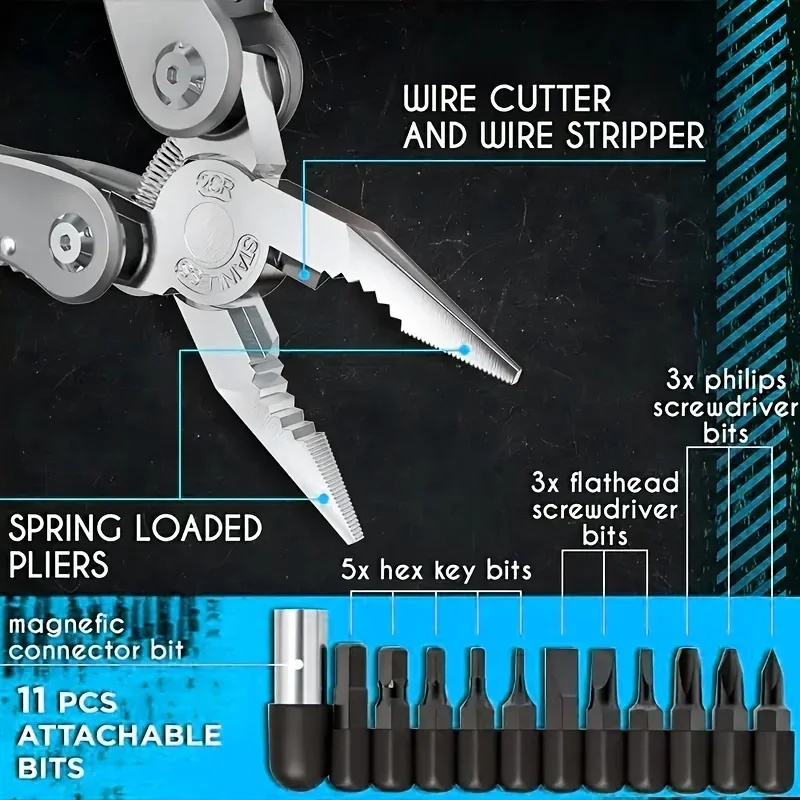Herramienta Multifuncional 24  - Multi Tool Plier reseña y precio
