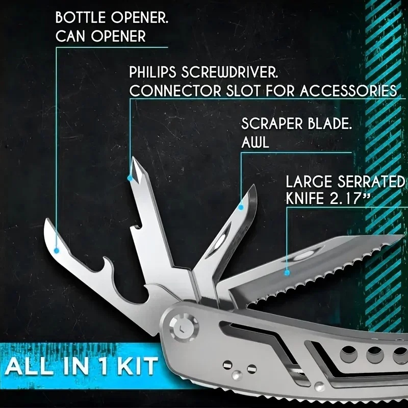 Herramienta Multifuncional 24  - Multi Tool Plier reseña y precio