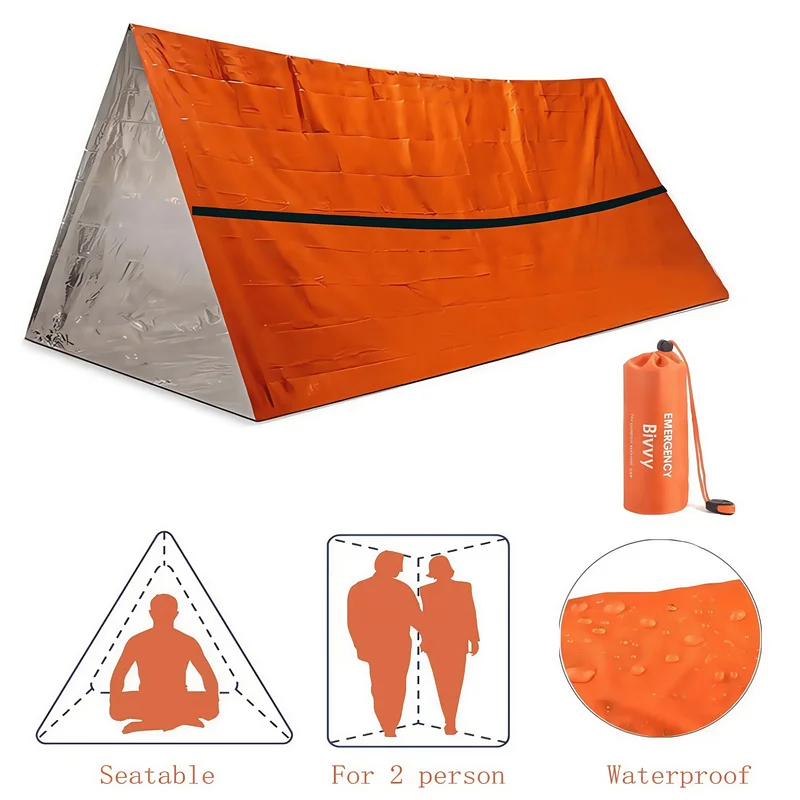 Refugio de Emergencia para 2 P - Bivy Bag Emergency reseña y precio