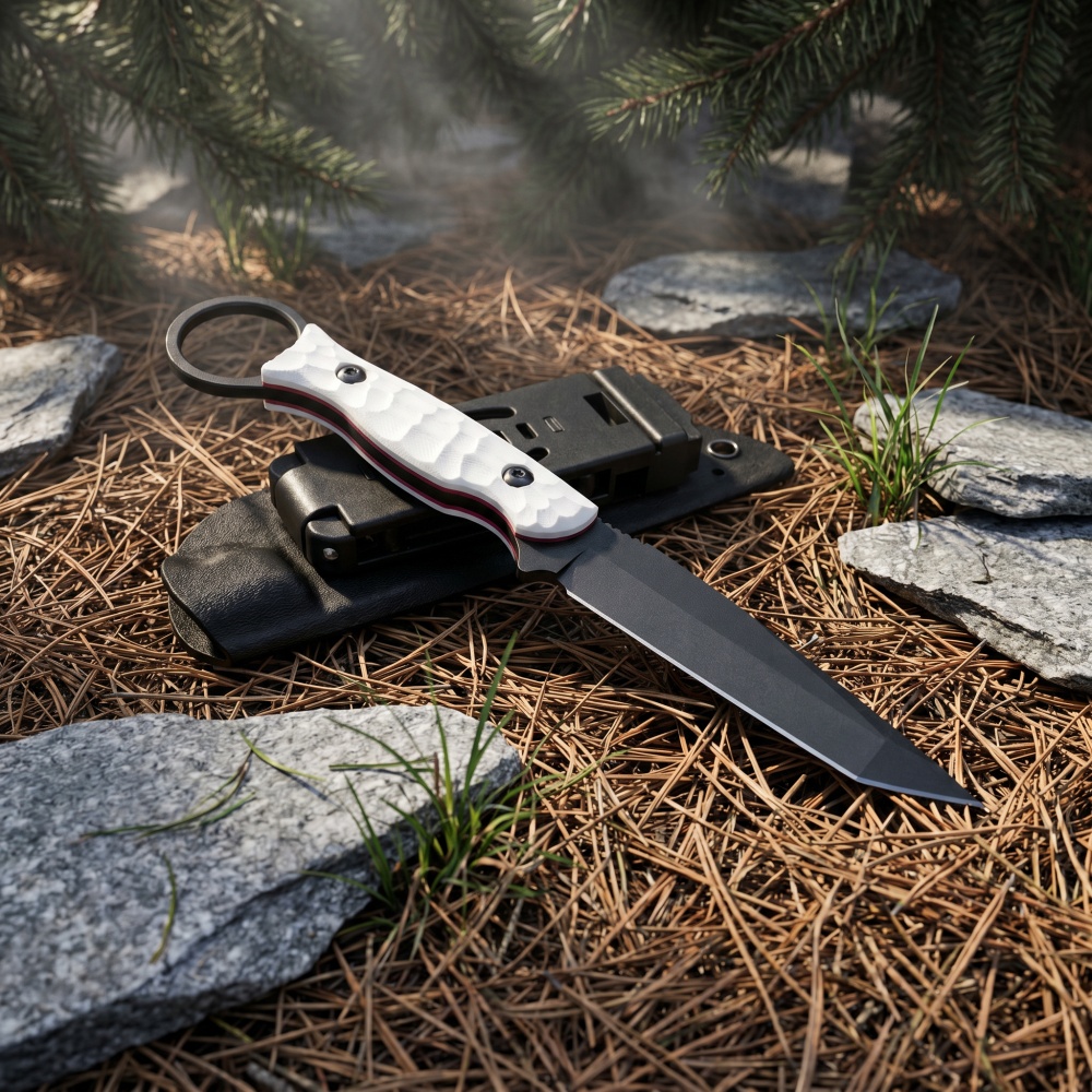 Cuchillo Recto Ligero para Aca - Bushcraft Knife Fixed reseña y precio
